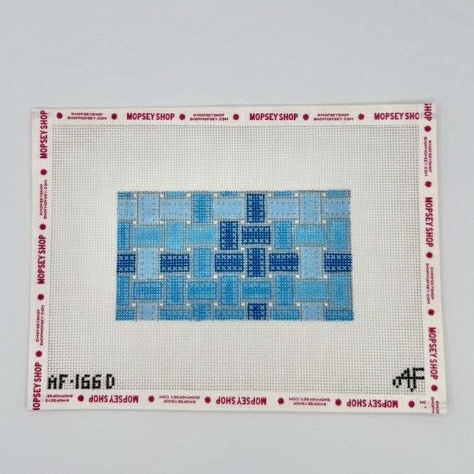 Ribbon Rectangular Insert Denim