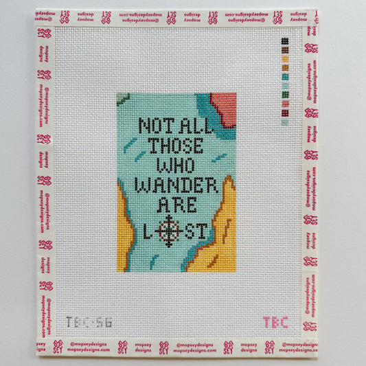 The Book Canvas: Wanderer Passport Cover