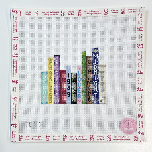 The Book Canvas: Pop Album Stack