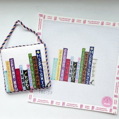The Book Canvas: Pop Album Stack