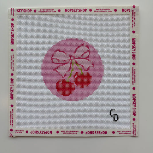 Cherry Bow Round