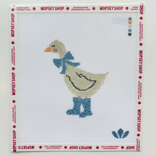 Duck in Boots - Blue