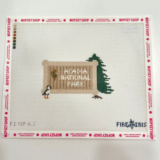 Acadia National Park Sign