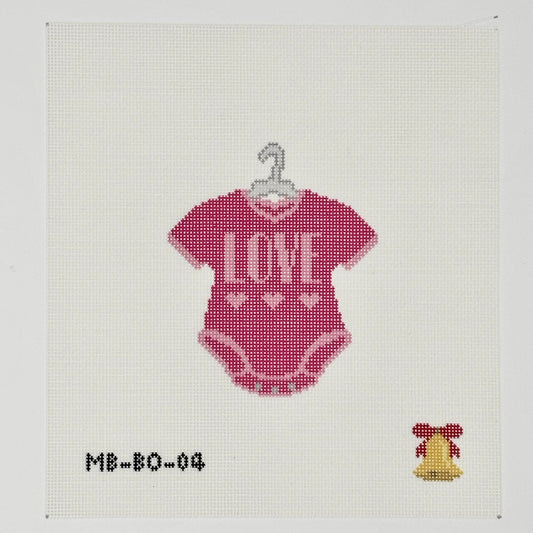 Ma Belle: Love Baby Onesie