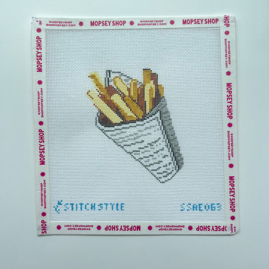 Frites in Newspaper