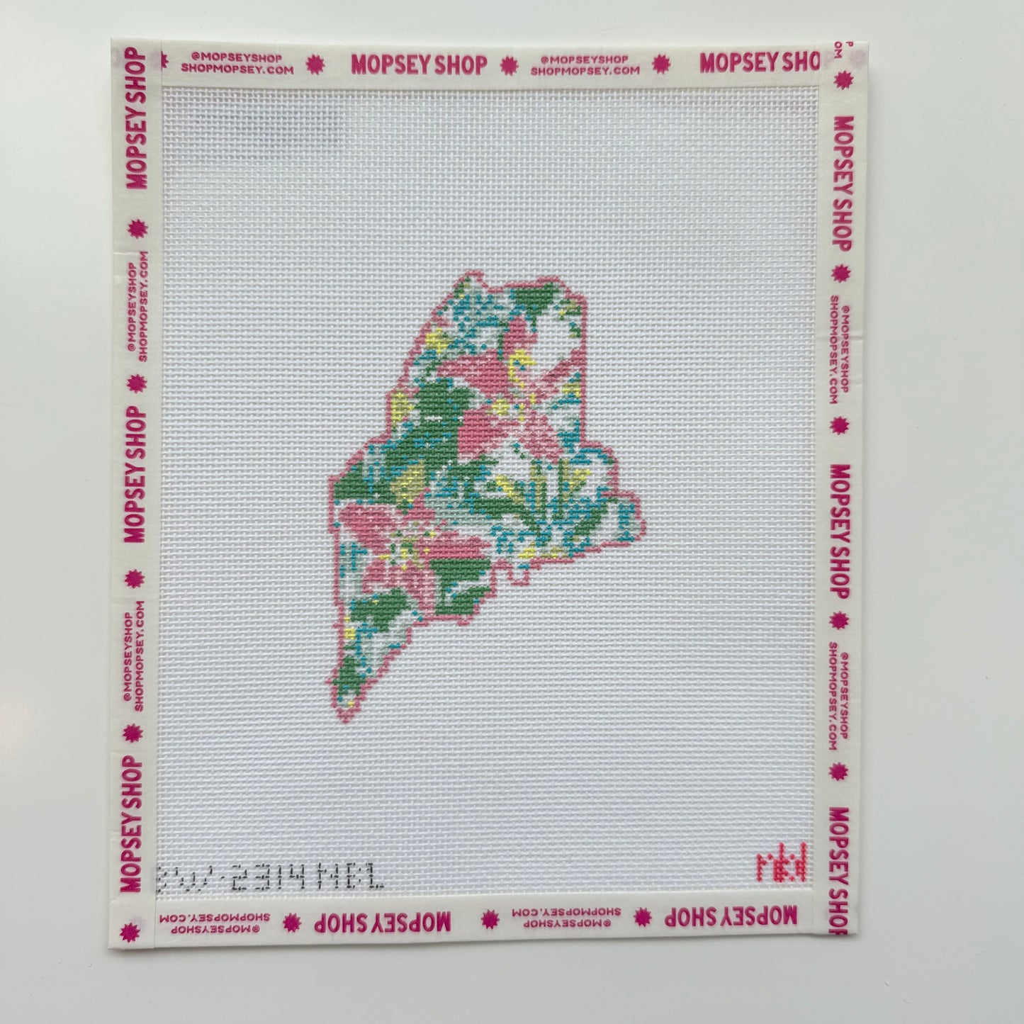 Floral State of Maine (18 Mesh)