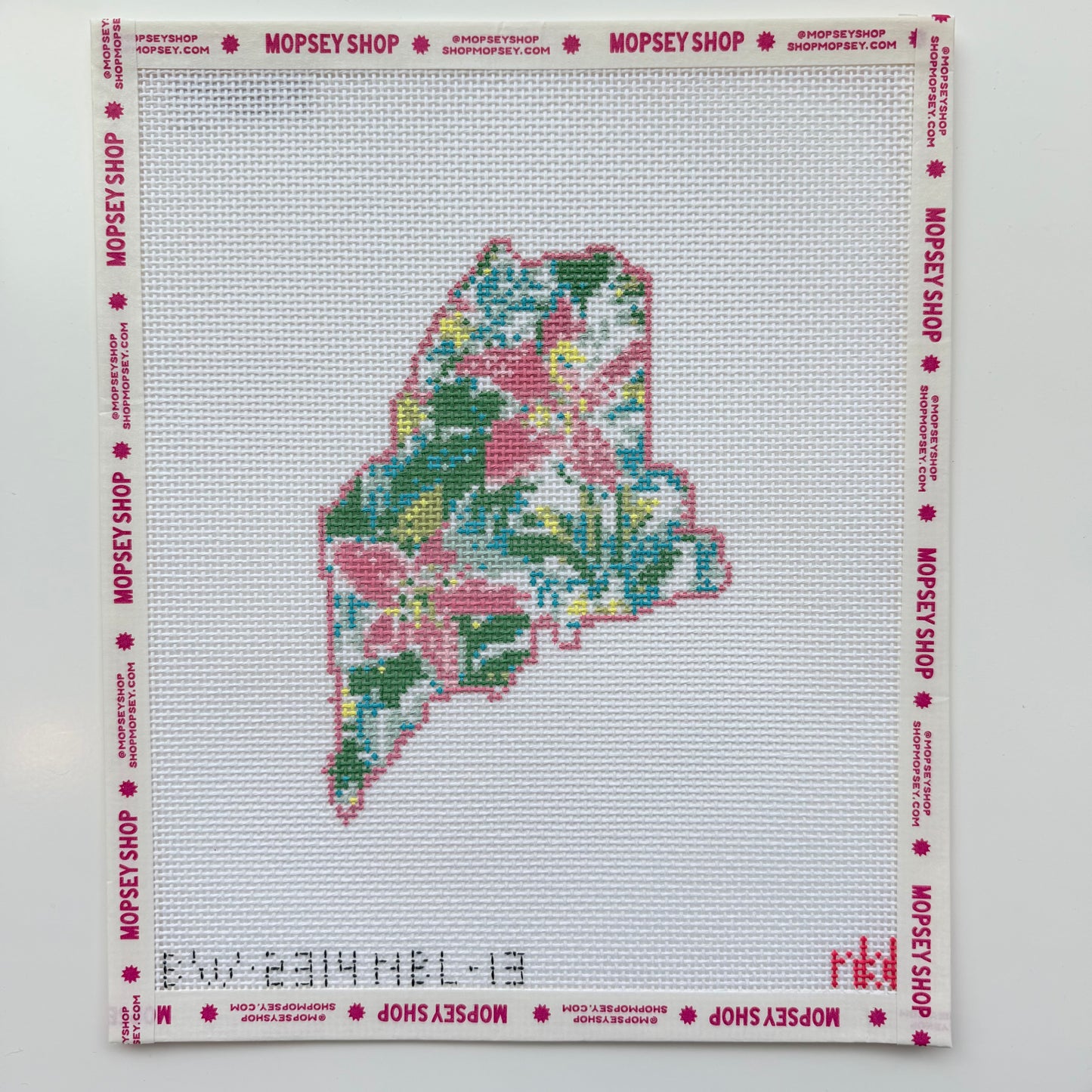 Floral State of Maine (13 Mesh)