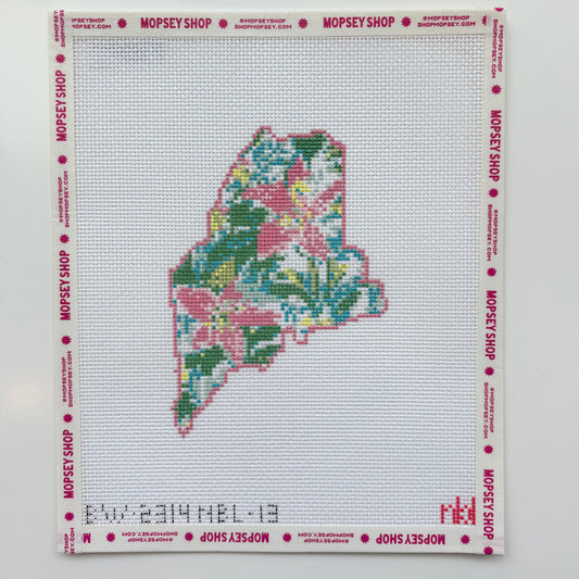 Floral State of Maine (13 Mesh)