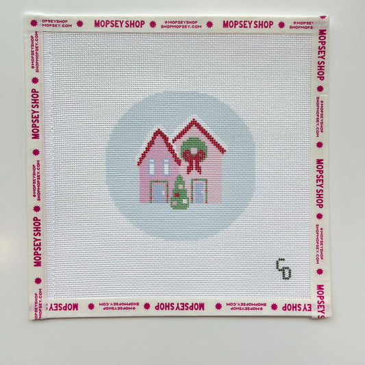 Christmas House Round