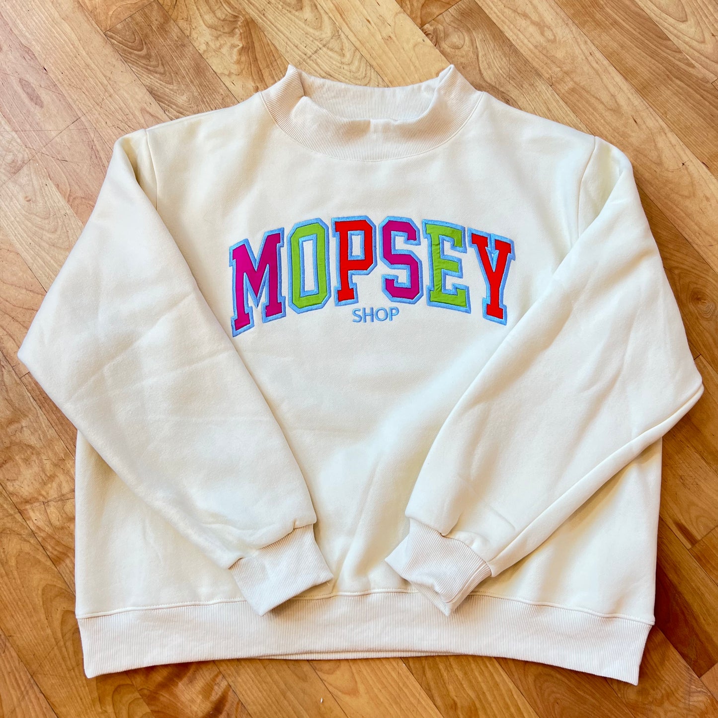 Mopsey Shop Mock Neck Pullover (PREORDER)