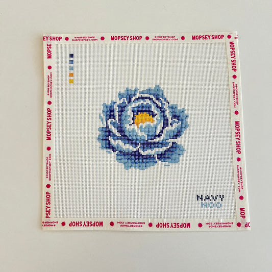 Navy Noo Peony (Blue)