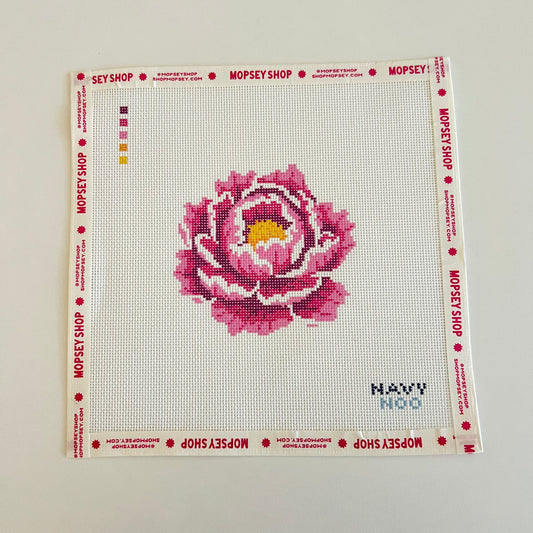 Navy Noo Peony (Pink)