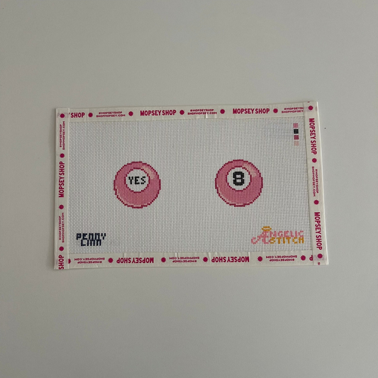 Mini 8-Ball -- Pink "Yes"