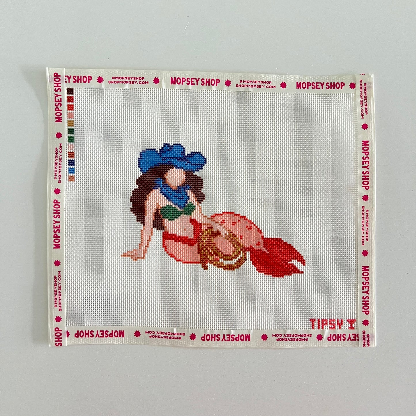 Coral Cowgirl Mermaid
