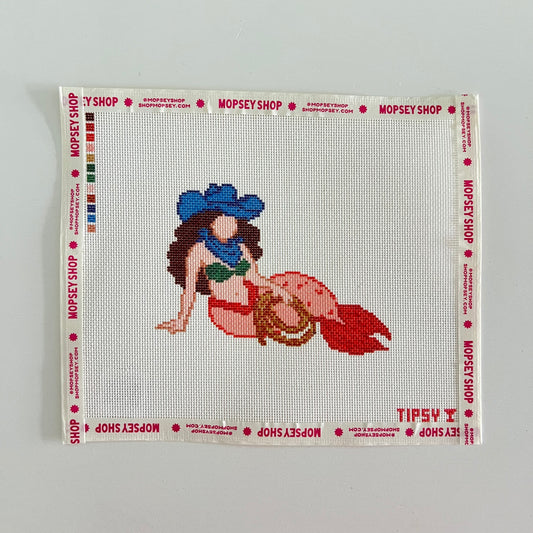 Coral Cowgirl Mermaid