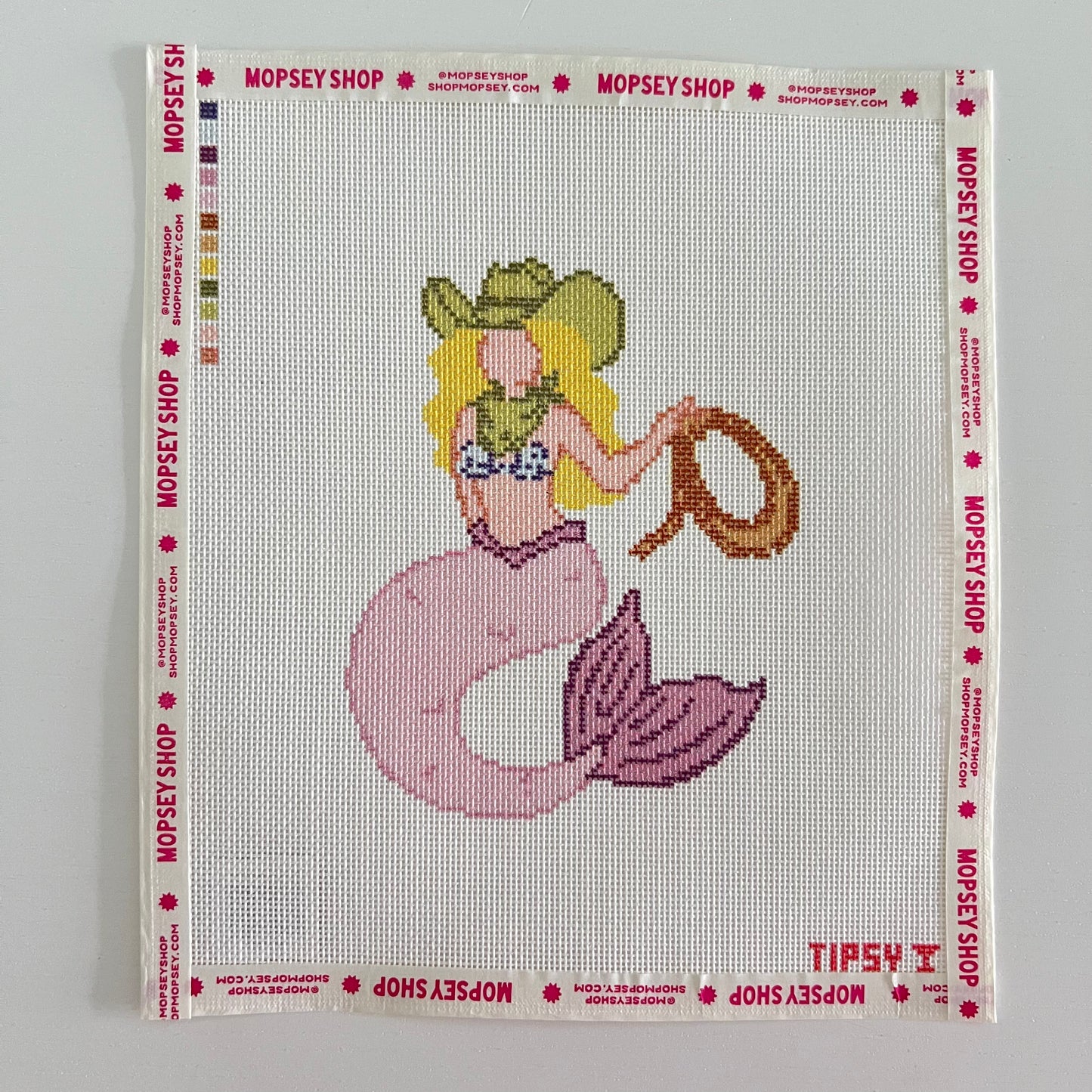 Purple Cowgirl Mermaid