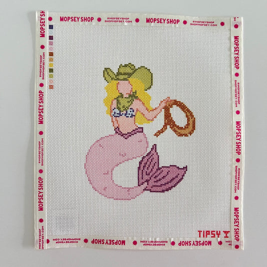 Purple Cowgirl Mermaid