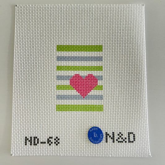 Heart and Stripes Insert