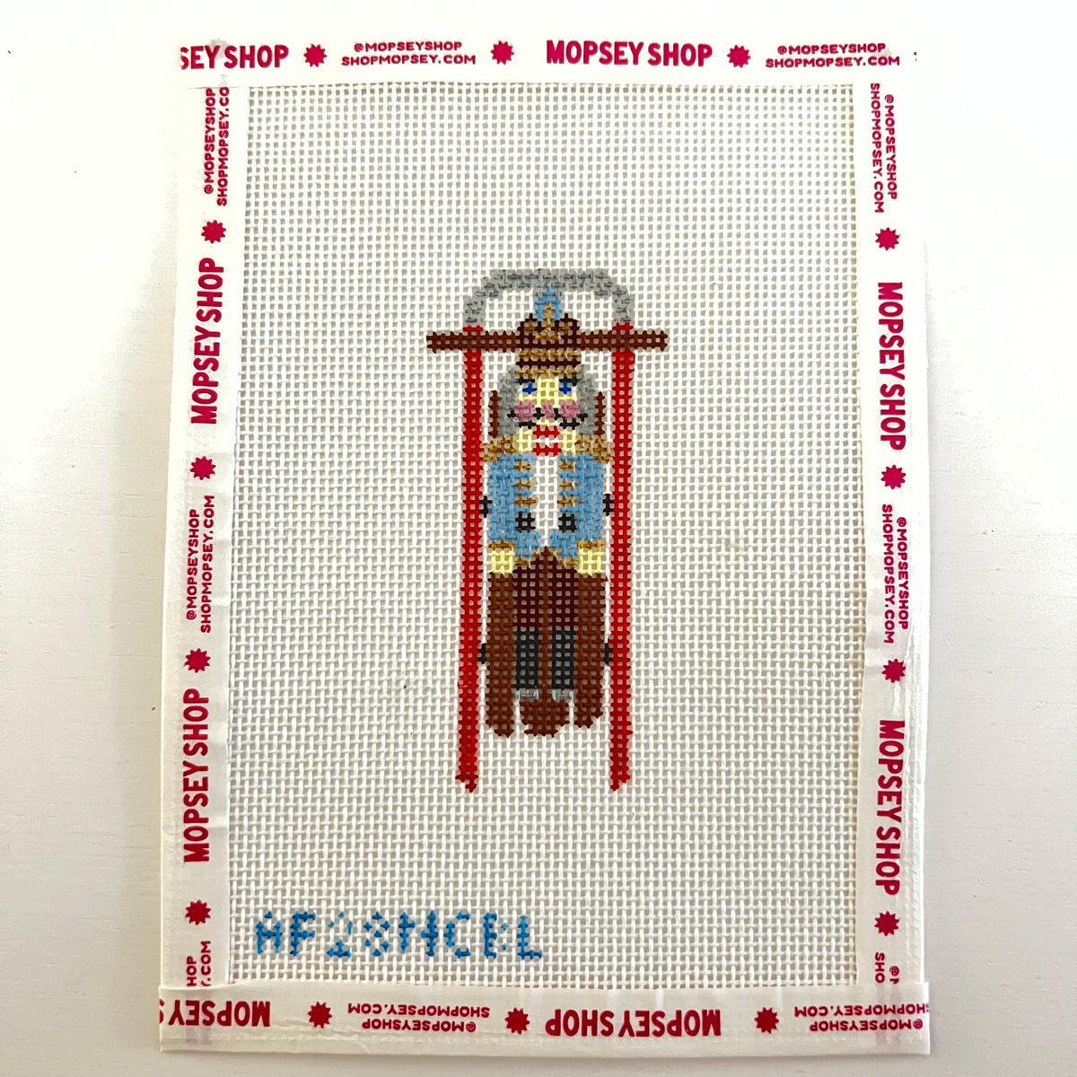 Sled with Blue Nutcracker