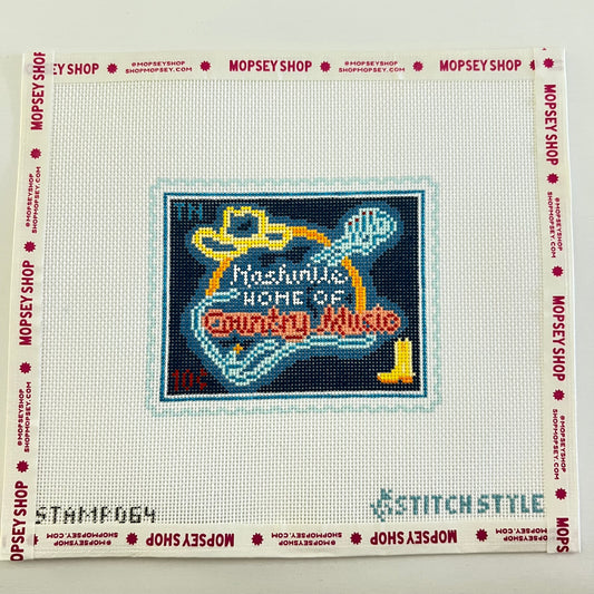Nashville Travel Stamp