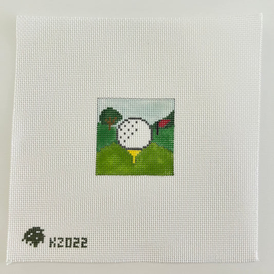 Golf Ball Scene