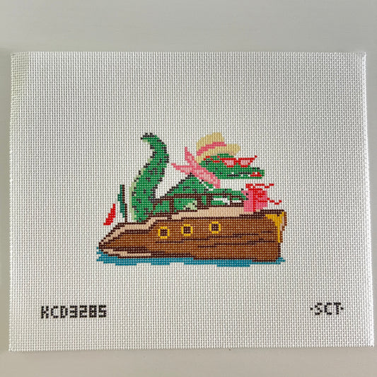 Dolce Vita Wooden Boat Club Crocidile