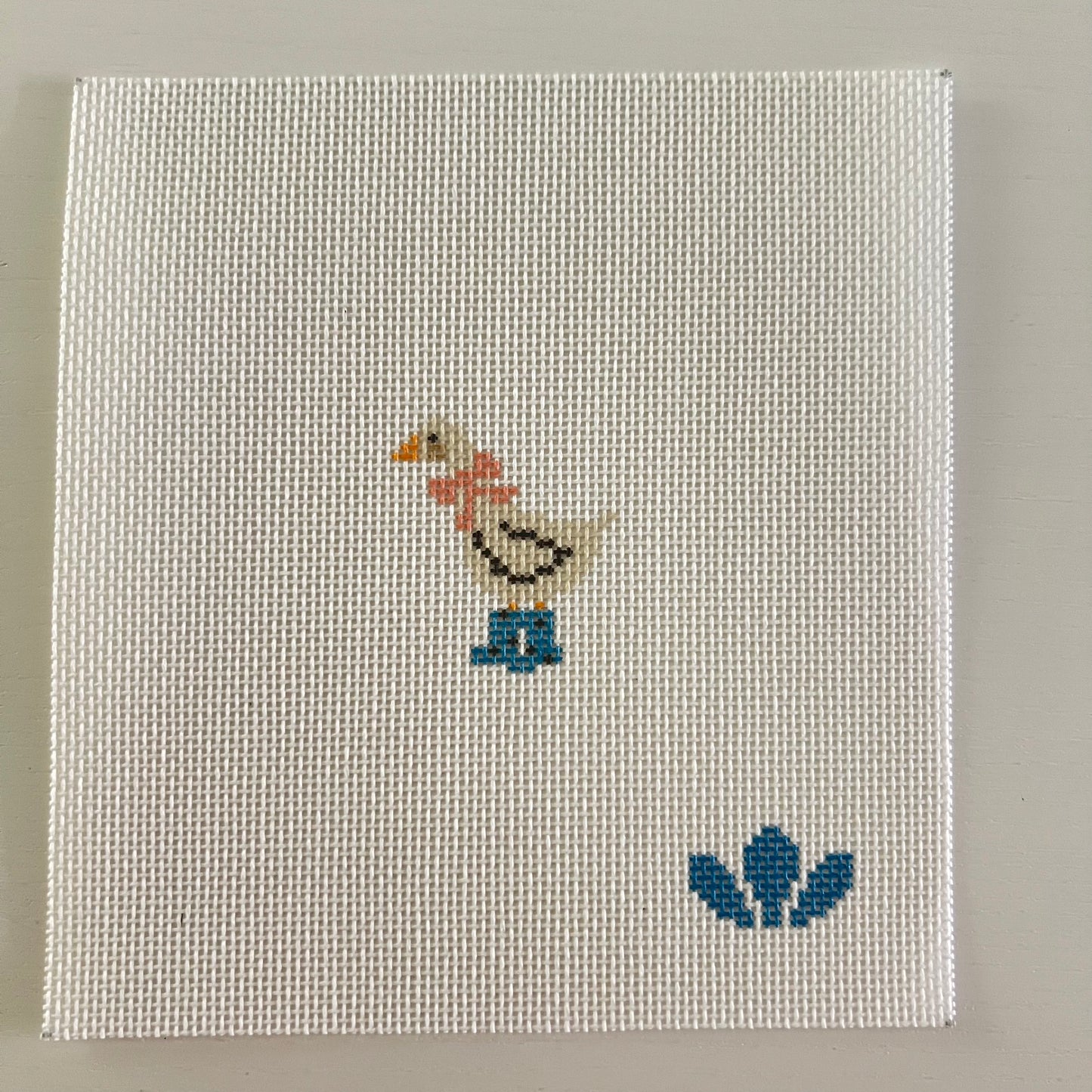 Mini Duck in Boots (Pink & Blue)