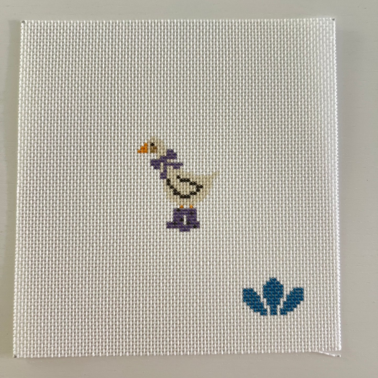 Mini Duck in Boots (Purple)