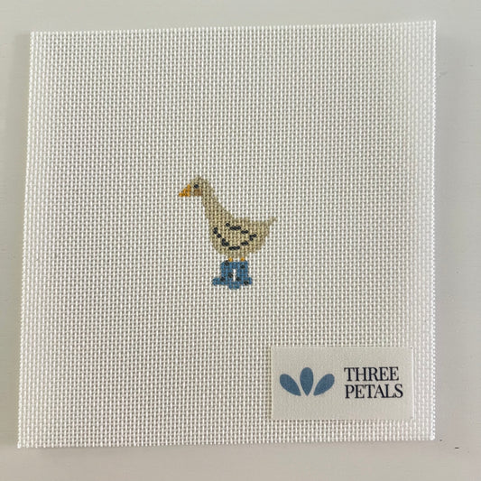 Mini Duck in Boots (Teal)