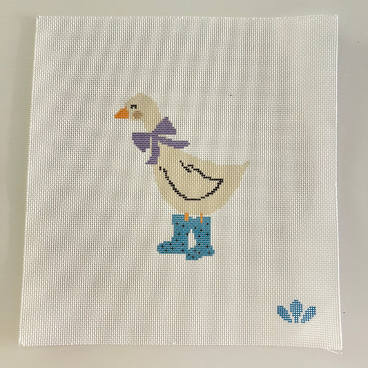 Ducks in Boots (Purple and Blue)
