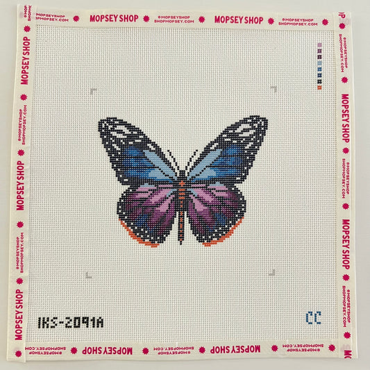 Purple Monarch Butterfly
