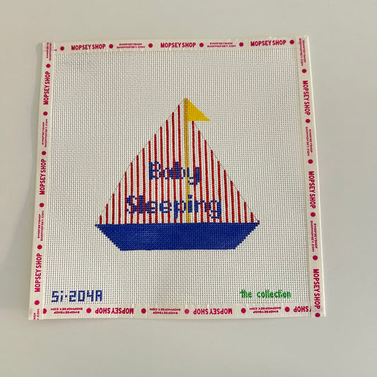 Baby Sleeping Sailboat