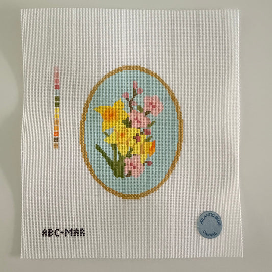 Birth Flowers Ornament (March)