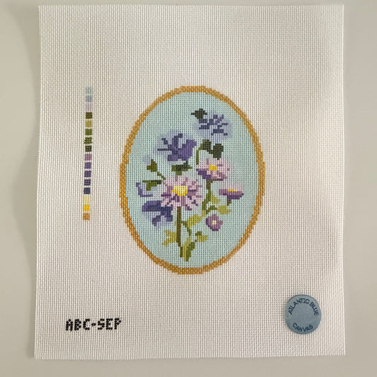 Birth Flowers Ornament (September)