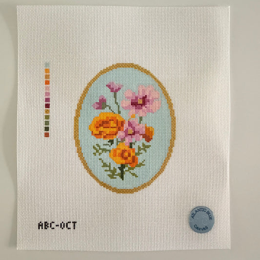 Birth Flowers Ornament (October)