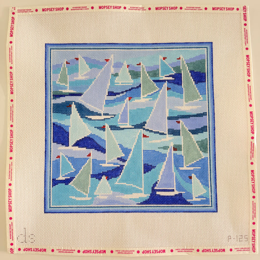 Sailboats Pillow