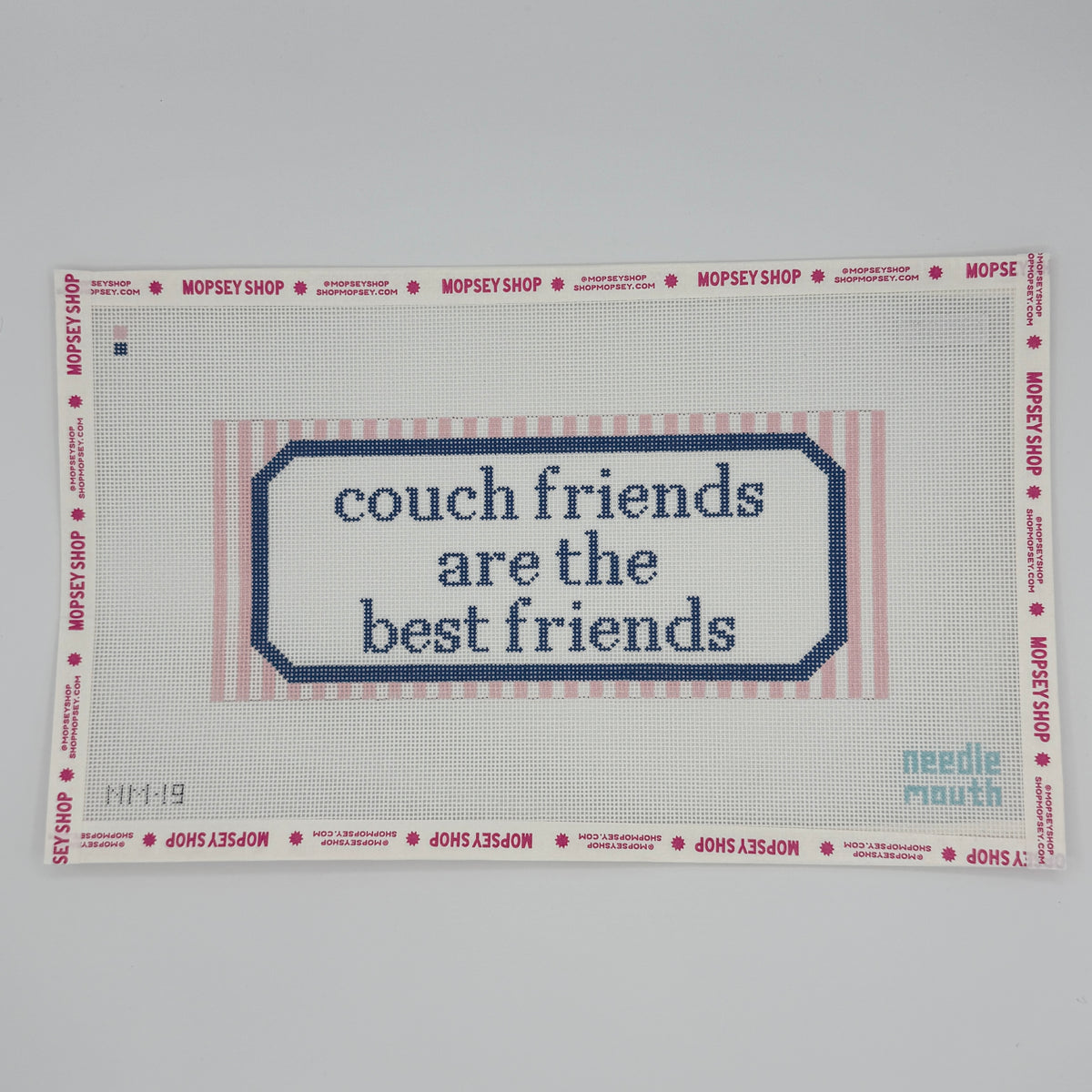 Needlemouth Studio Couch Friends Pink