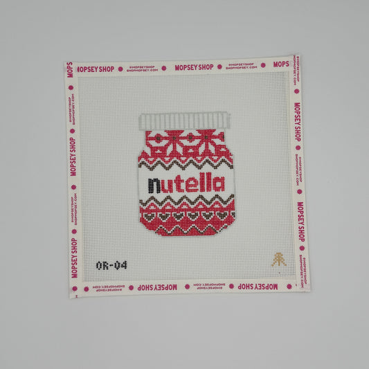 Evergreen Needlepoint Holiday Nutella
