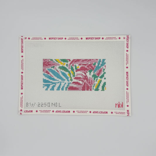 Blue Waters Needlepoint: Sunnies Fronds