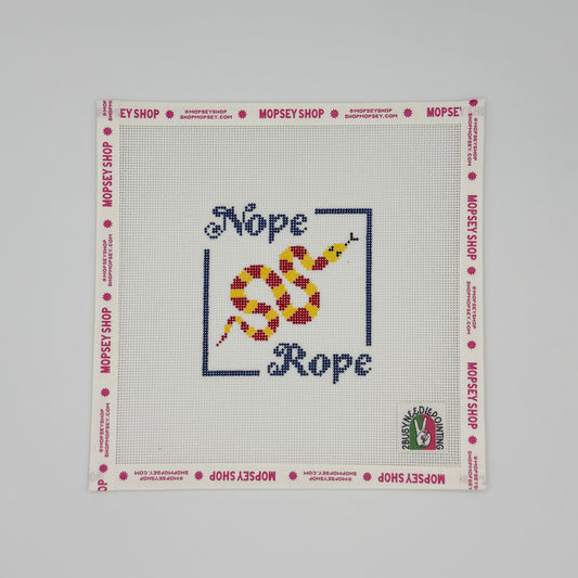 2 Busy-Needlepointing: Nope Rope