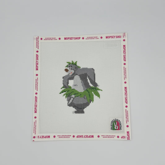 2 Busy-Needlepointing: VIP Jungle Bear