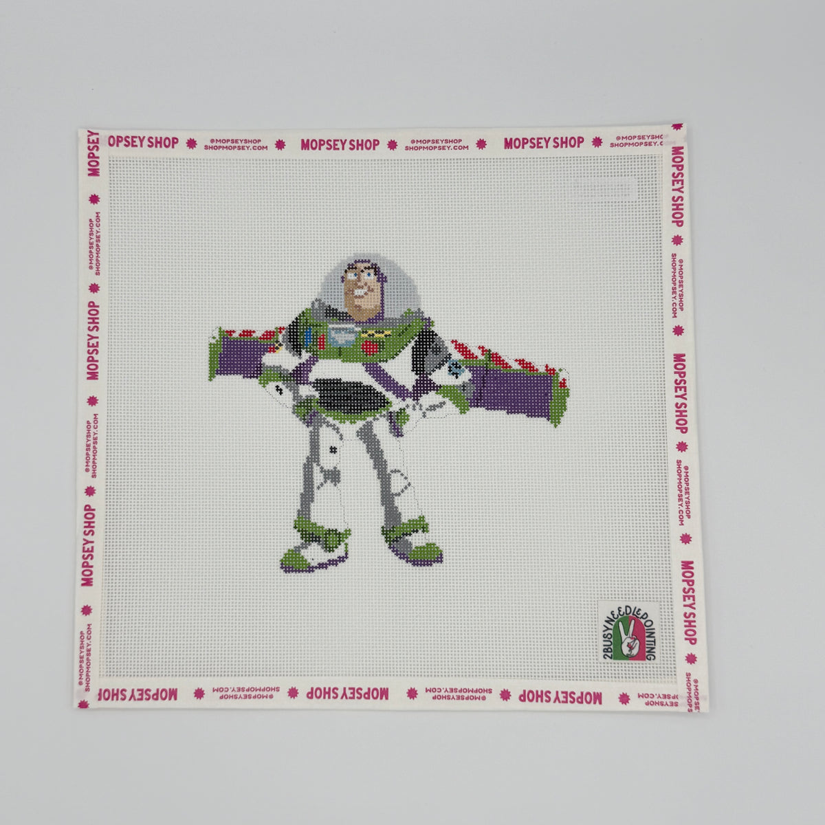 2 Busy-Needlepointing: Space Ranger