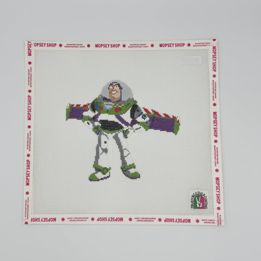 2 Busy-Needlepointing: Space Ranger