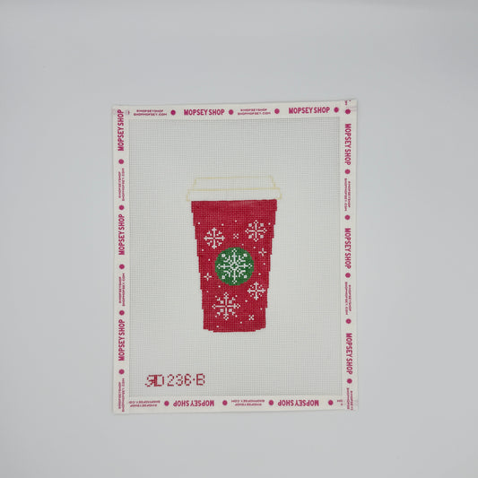 Rachel Donley Needlepoint Designs Snowflake Cup
