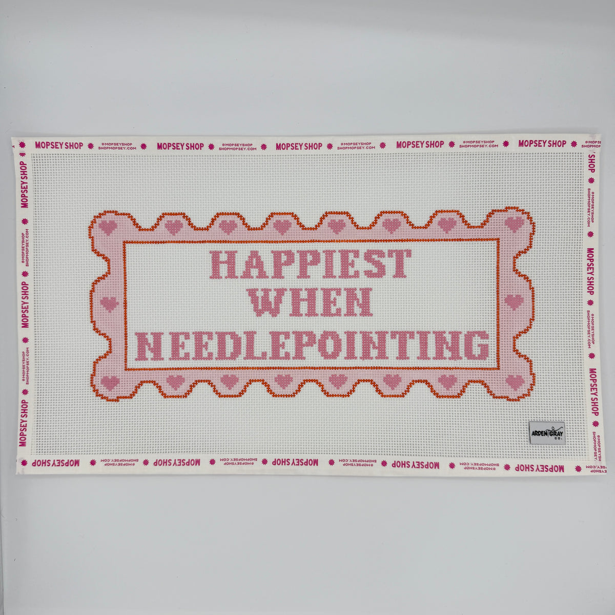 Arden Gray Co:Happiest When Needlepointing