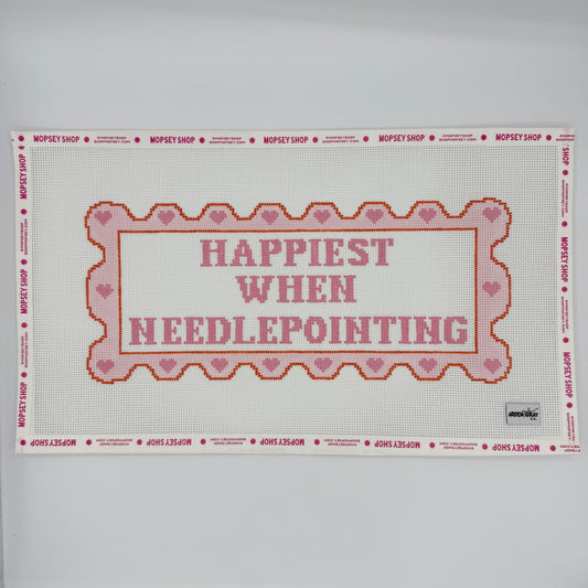 Arden Gray Co:Happiest When Needlepointing