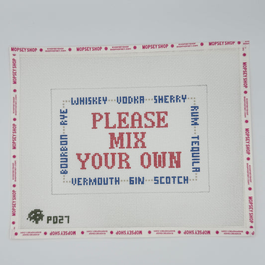Please Mix Your Own
