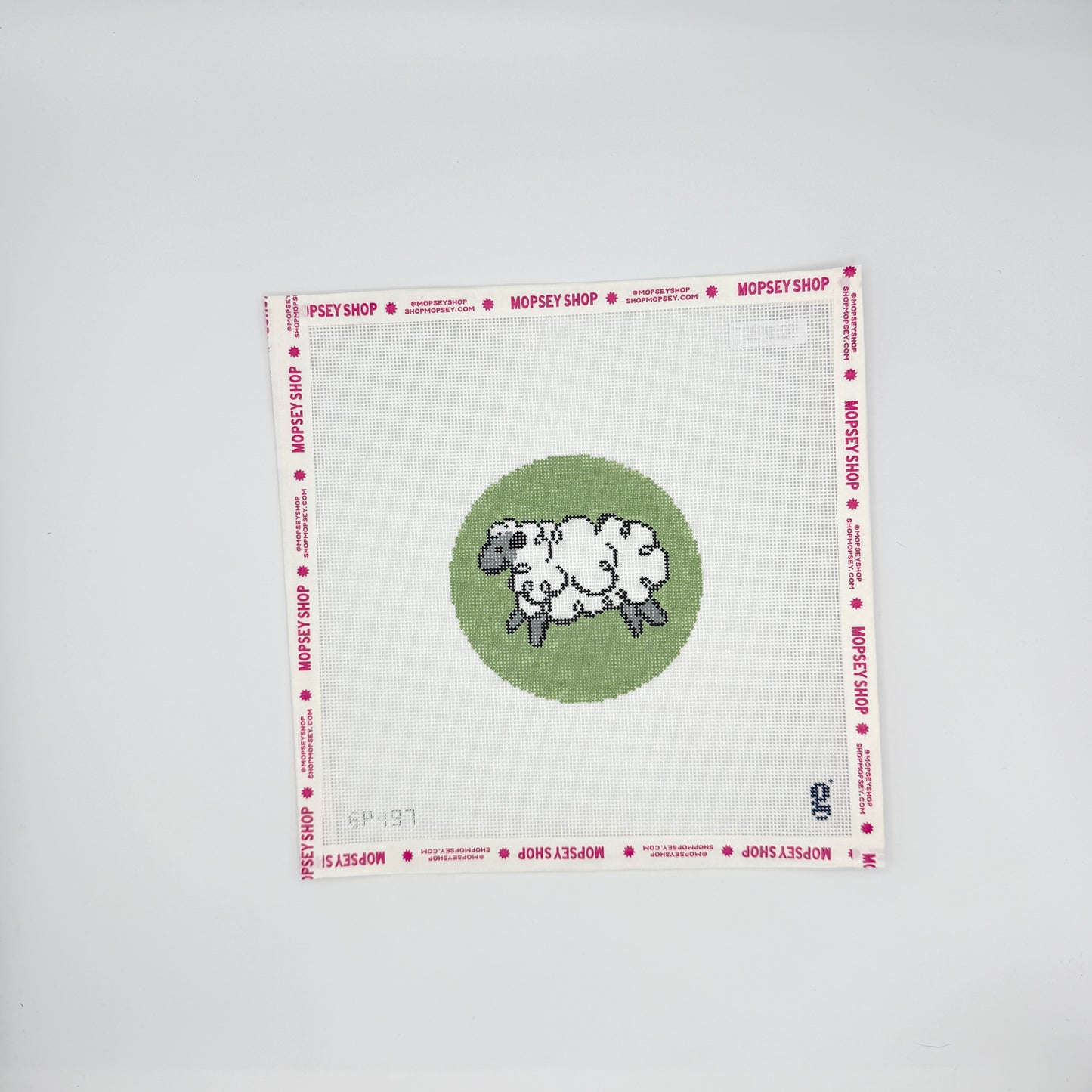 Whimsical Sheep Round