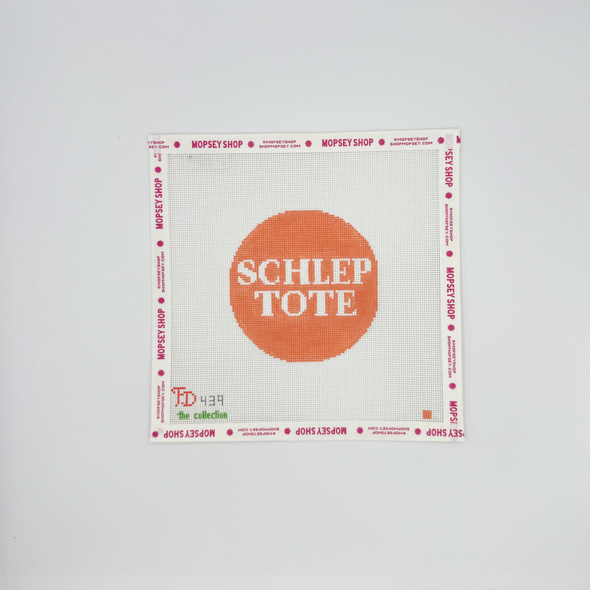 Schelp Tote in Orange