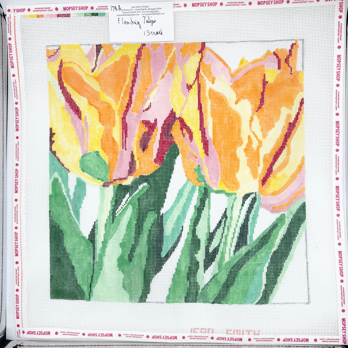 Flamig Tulips